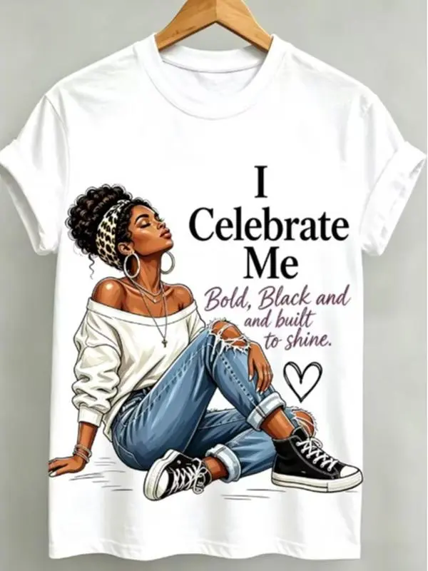 Unisex Crewneck Graphic T-Shirt, Equality Freedom Diversity Print Lightweight Breathable Soft Short Sleeve #SohoChic  Casual Summer Daily Tee
