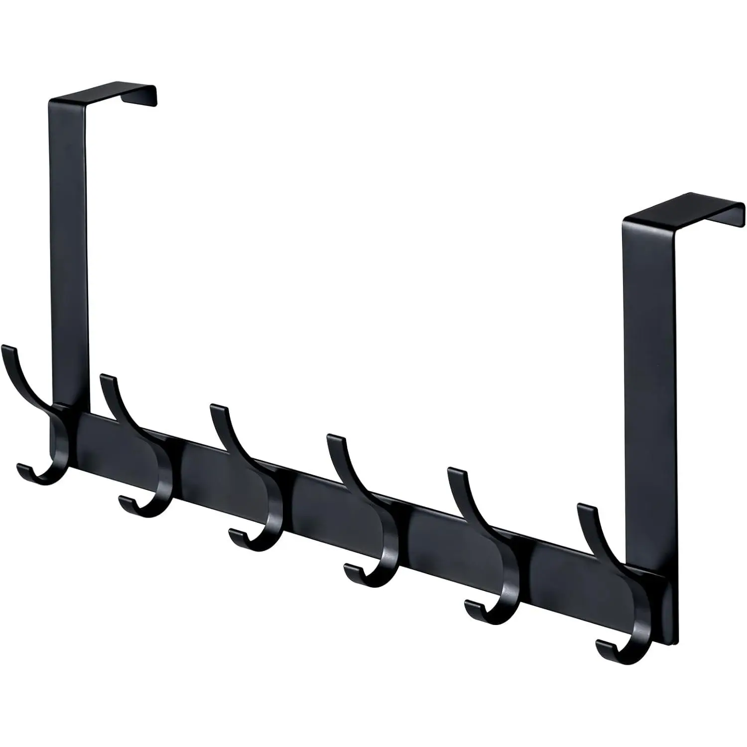 Over The Door Hooks, Sturdy Door Hanger, Towel Rack Towel Hooks for Bathroom 12 Hooks Large Over The Door for Bathroom, Bedroom,Kitchen