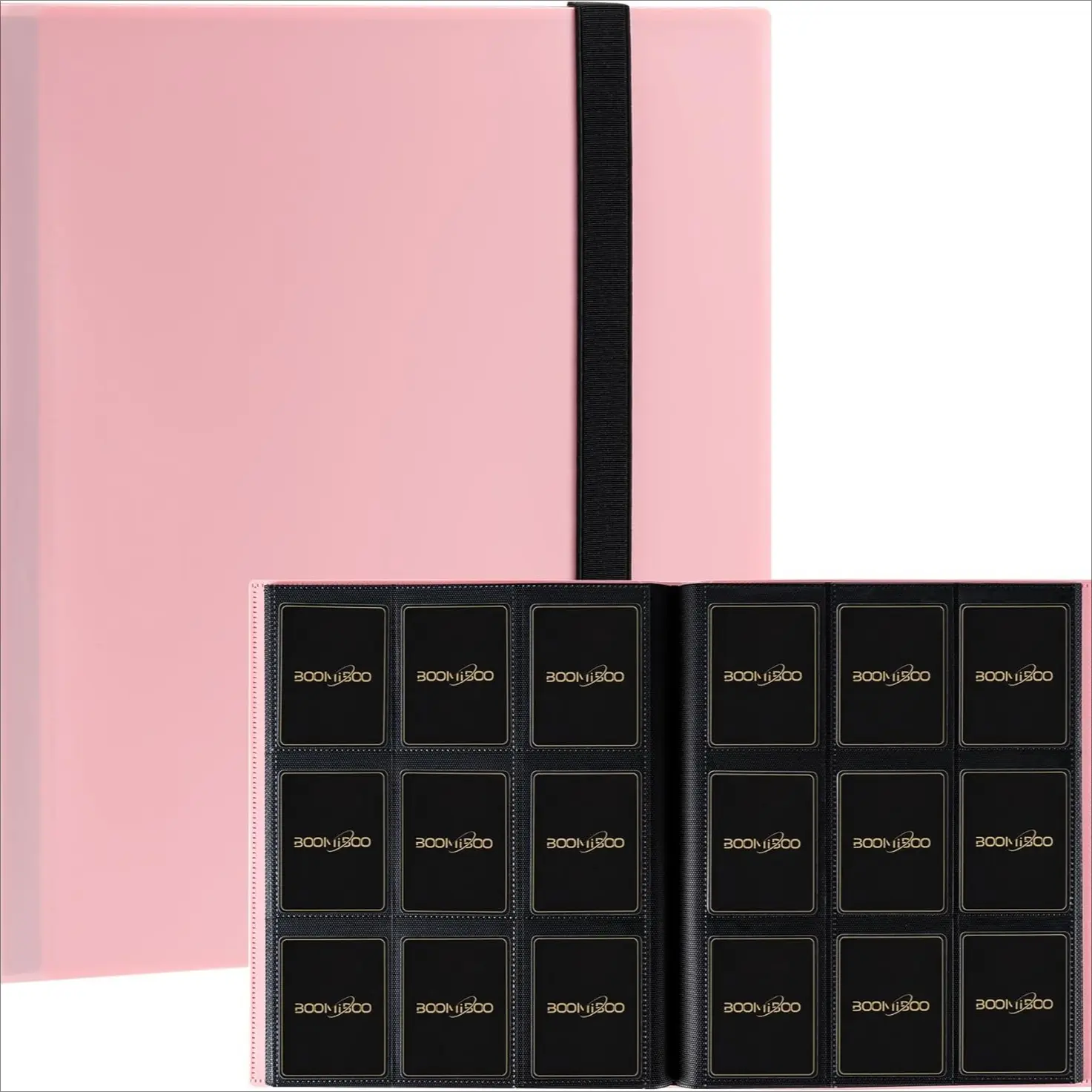 Card Binder 9 Pocket Storage 360 Card Binder,Trading Card Binder Trading Card Organizer Senior and Sturdy Side-Loading Album,Intended For YuGiOh,MTG, TCG,Game Cards & Baseball Card Binde,(Black) - TikTok Shop Card Binder 9 Pocket Storage 360 Card Binder,Trading Card Binder Trading Card Organizer Senior and Sturdy Side-Loading Album,Intended For YuGiOh,MTG, TCG,Game Cards & Baseball Card Binde,(Black) - TikTok Shop