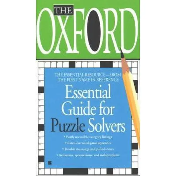 USED-The Oxford Essential Guide for Puzzle Solvers by Oxford University Press (Unknown)