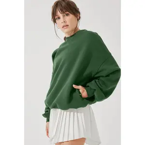 Cloud Crewneck Sweater - Fern Green