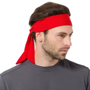 Sports headband for men and women, outdoor tennis sweat-absorbing headscarf, quick-dry running pirate headscarf, breathable basketball headband "fashion" "design sense" "advanced"