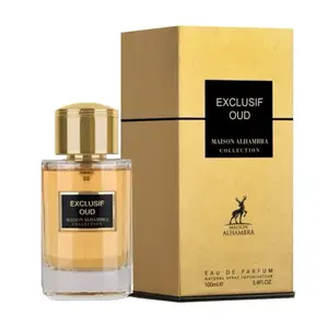Maison Alhambra Exclusif Oud for Unisex - 3.4 oz EDP Spray