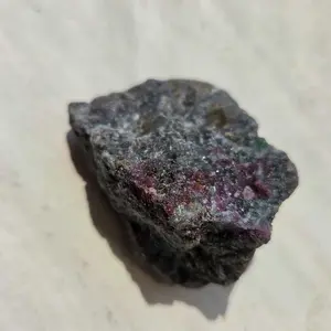 New Moon Beginnings Raw Ruby in Kyanite Stone - Colorful Gemstone with Unique Patterns