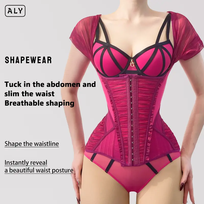 ALIYAMU.RZK Bandage Waist trainer,Workout Tummy Control Shapewear with Hook,breathable comfort sports belt body shapewear