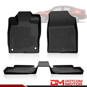 All Weather TPE Floor Mats Liners Fit For 16-21 Sedan & Hatchback Honda Civic