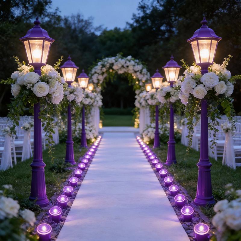 Outdoor string lights, landscape decorative lights 30 lamp heads Solar buried step lights IP44 waterproof street lights, suitable for steps, outdoor garden lights, paths, courtyards and lawns