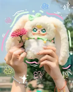 QIQI-BABYTHREE Where Is Spring Mystery Boxes Series Bunny Plush Dolls (Hidden Style Probability: 96:1)