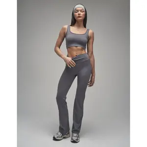 Kaiia Sculpt Yoga Pants Slate Grey