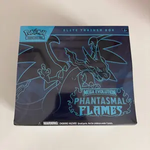 Pokémon TCG Mega Evolution Phantasmal Flames Elite Trainer Box - SEALED ETB