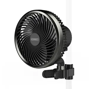 CLOUDRAY A9, Grow Tent Clip Fan 9? with 10 Speeds, EC-Motor, Manual Swivel