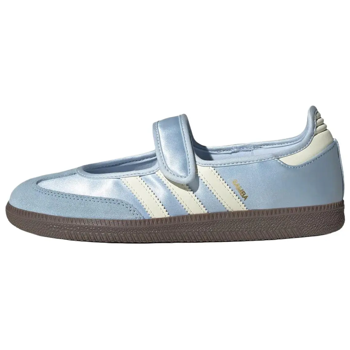 adidas Wmns Samba Jane 'Crystal Sky Cream White Gum', Women, Shoe, Rubber, Round Toe, Classic