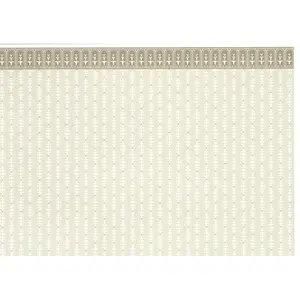 Dollhouse Wallpaper Brodnax "Billingsley" Arts & Crafts Neutral 1:12 Scale Miniature