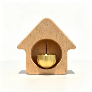 Magnetic Wooden Wind Chimes for Home Decor