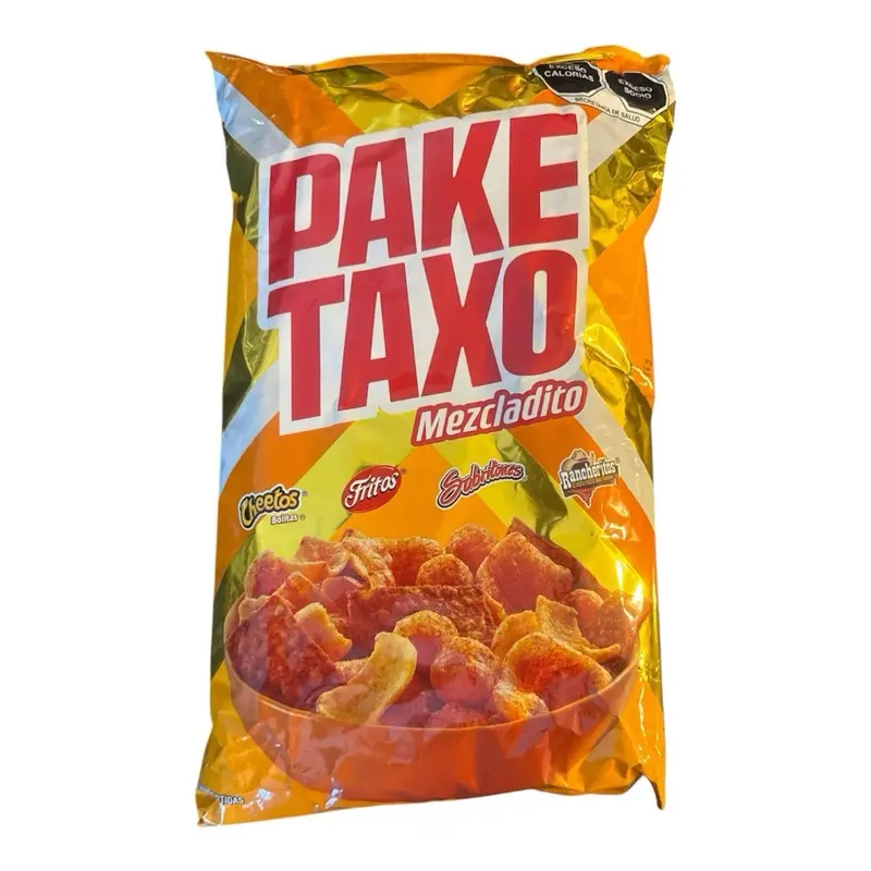 Pake Taxo Mezcladito-Mexican Chips-Large Bag 208g