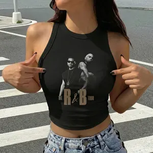 The R&B Tour 2026 Tank Shirt, Signed Photo Graphic Unisex Jersey Tank, Vintage Music Tour Sleeveless Tee
