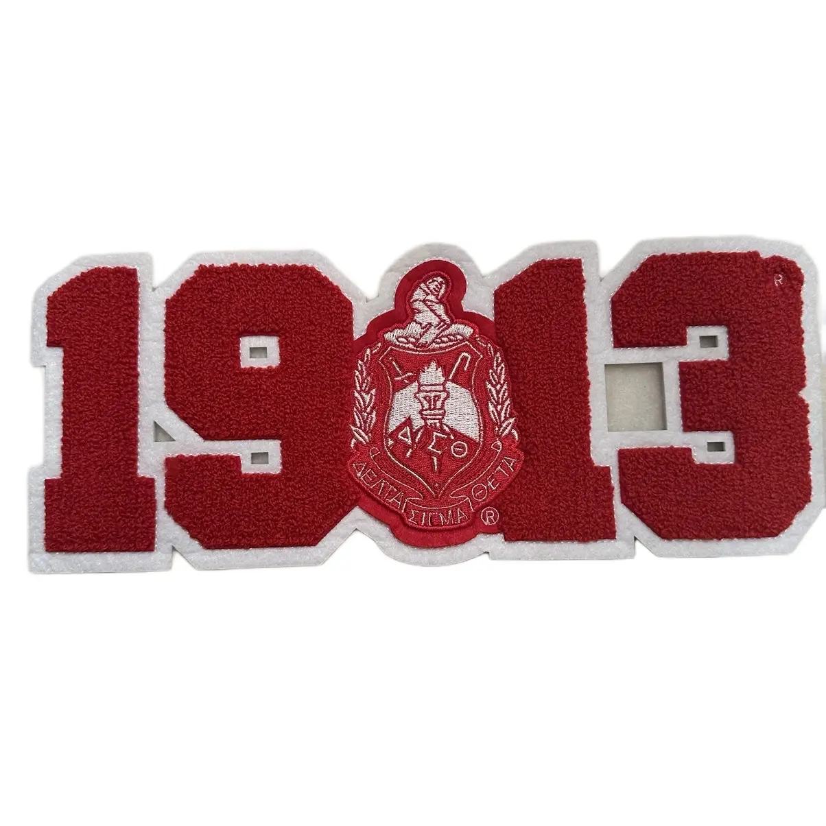 Delta Sigma Theta iron on patch