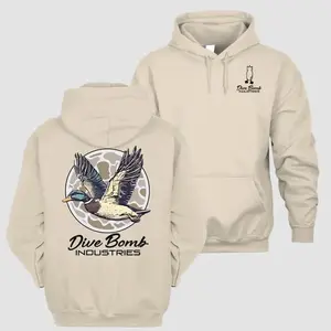 Dive Bomb Industries Hoodie, Duck hunting Hoodie, Retro Outdoor Hunting Pullover Hoodie california outfit baggy shirt box hoodies august glen black fits