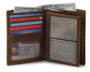 Vintage Vanguard RFID Extra Page Hipster Wallet