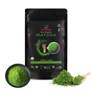TEANAGOO Ceremonial Grade Matcha Powder | USDA Organic Premium Green Tea – First Harvest, Sugar-Free, Additive-Free, Perfect for Lattes, Breakfast Drinks, Daily Use (30g / 100g)