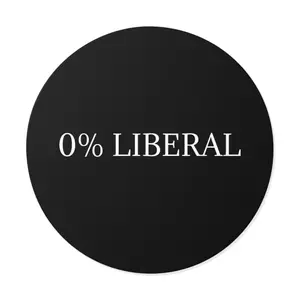 0 percent lib sticker