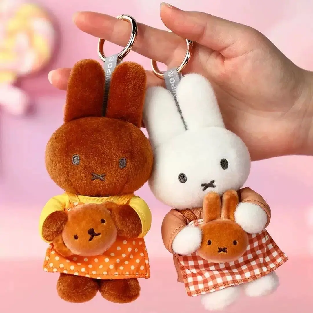 Bakery Series Mystery Blind Box | Cute Plush Keychains & Bag Charms | Soft Bunny Bunny with Bread, Coffee & Donuts | Aesthetic Y2K Bag Accessory