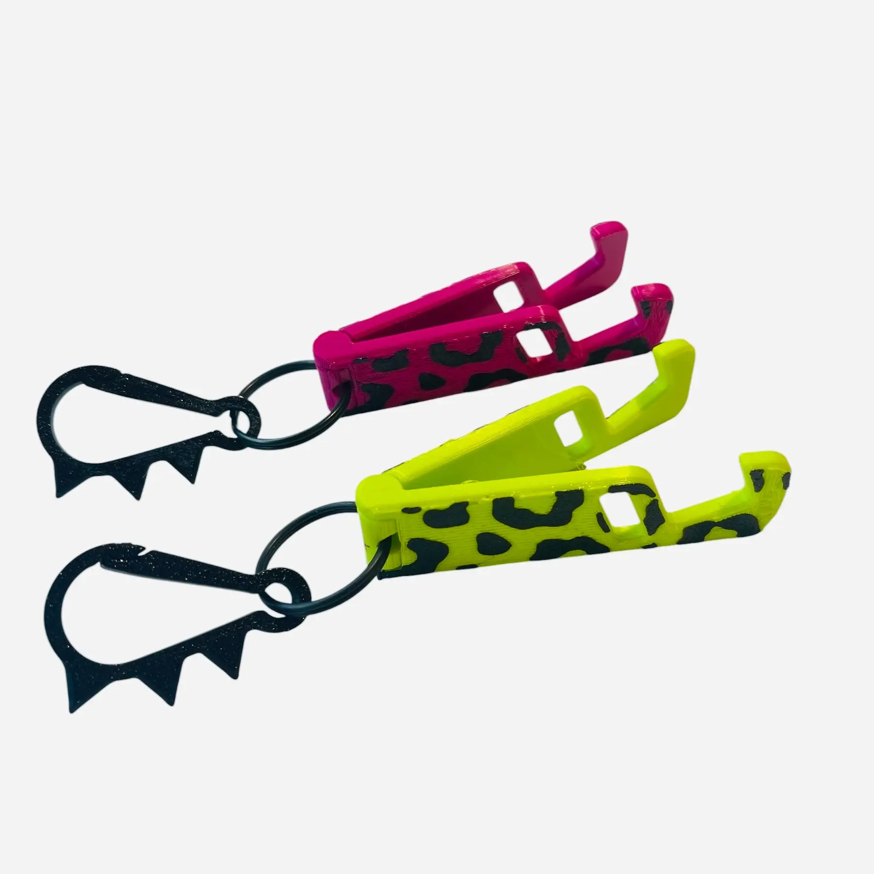 PhoneSTASH™ | Keychain Phone Stand Holder Leopard Portable Lightweight