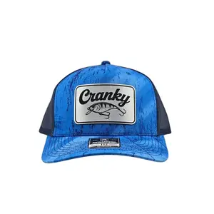 Cranky, Funny Fishing, Richardson 112 Snapback Trucker Hat