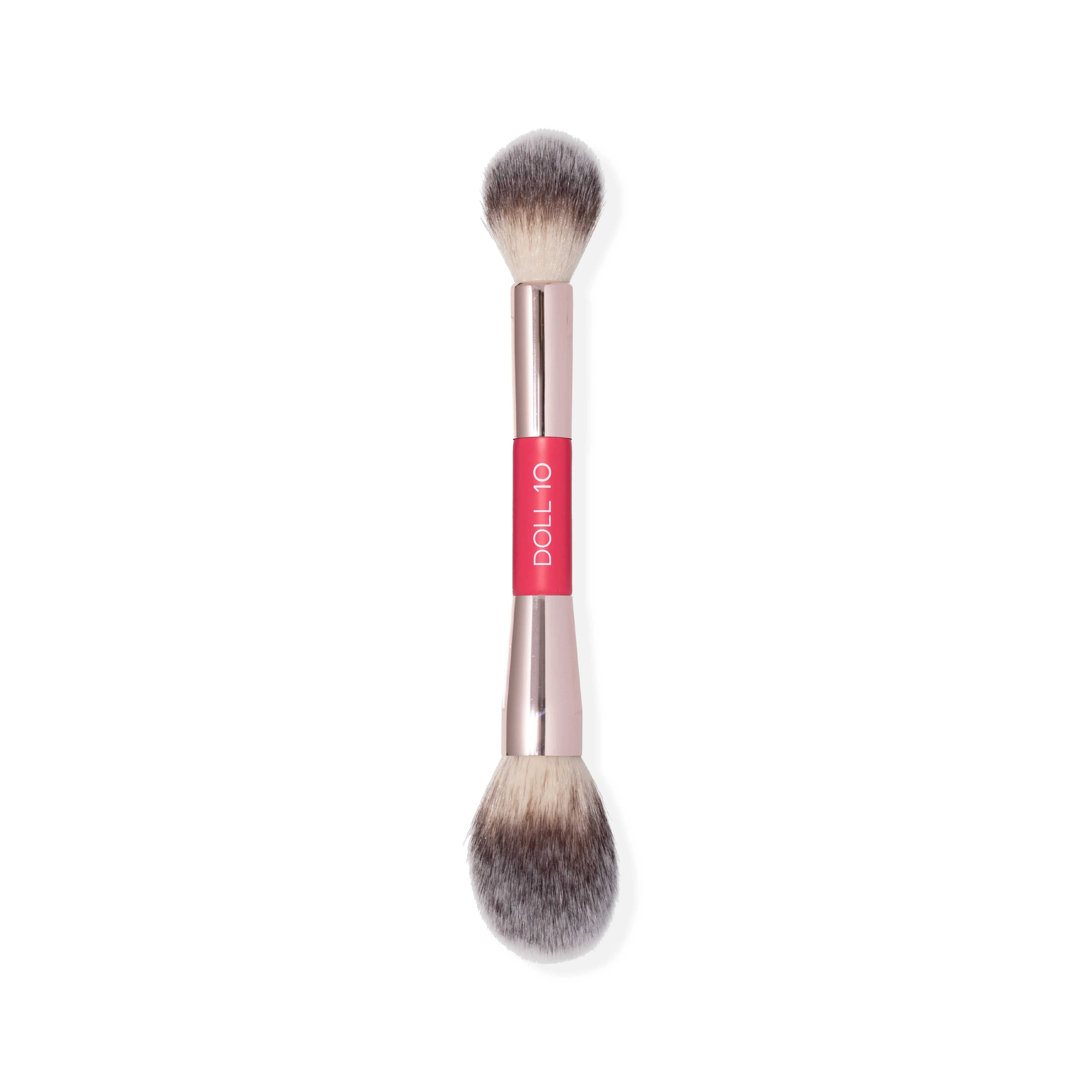 Double Ended Yellow Powder Brush Double Ended Yellow Powder Brush