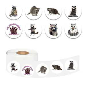 Raccoon Graffiti Decorative Stickers Set, Perfect for Water Bottles, Laptops, Books, Phone Cases