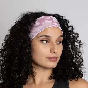 Adjustable Satin Lined Headband for Curly Hair - Prevents Breakage & Frizz