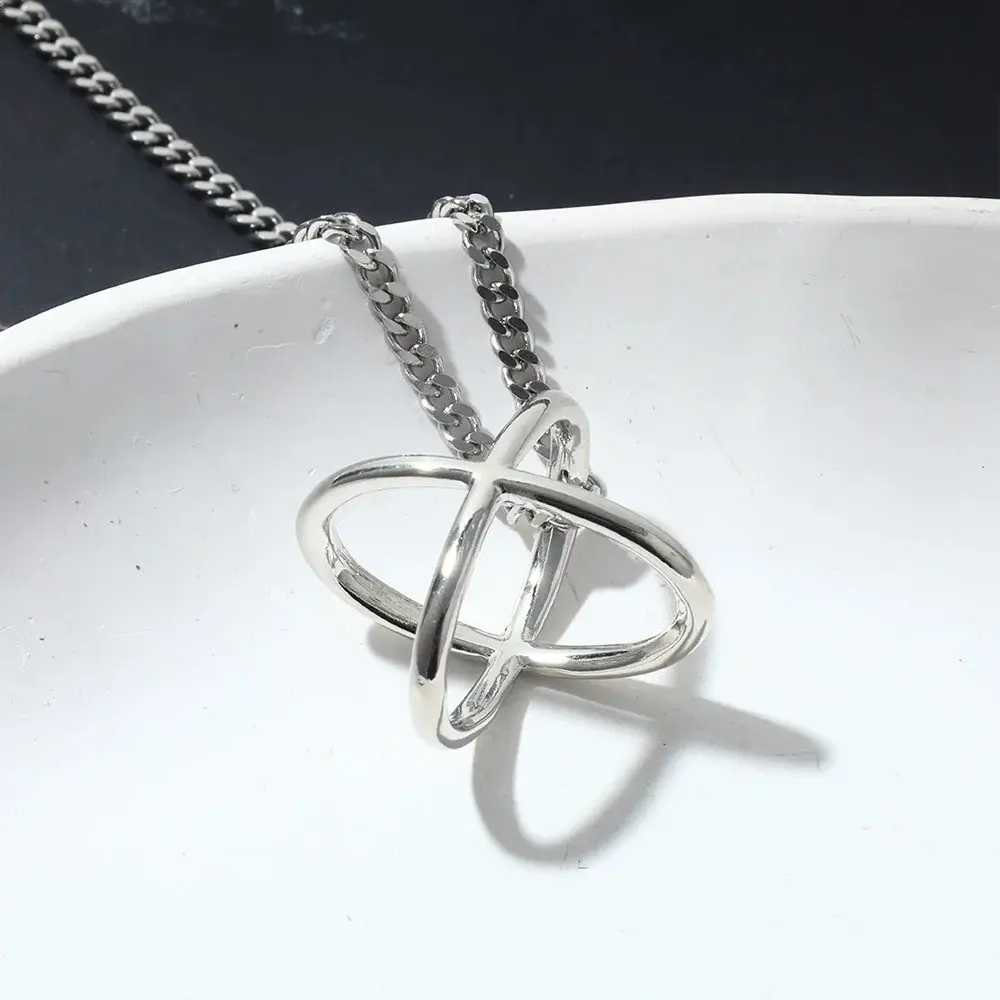 New Style  Modeling Alloy Pendant Necklace Anime Game Peripheral Character Liu Xiao Cosplay Clavicle Chain Accessories Prop