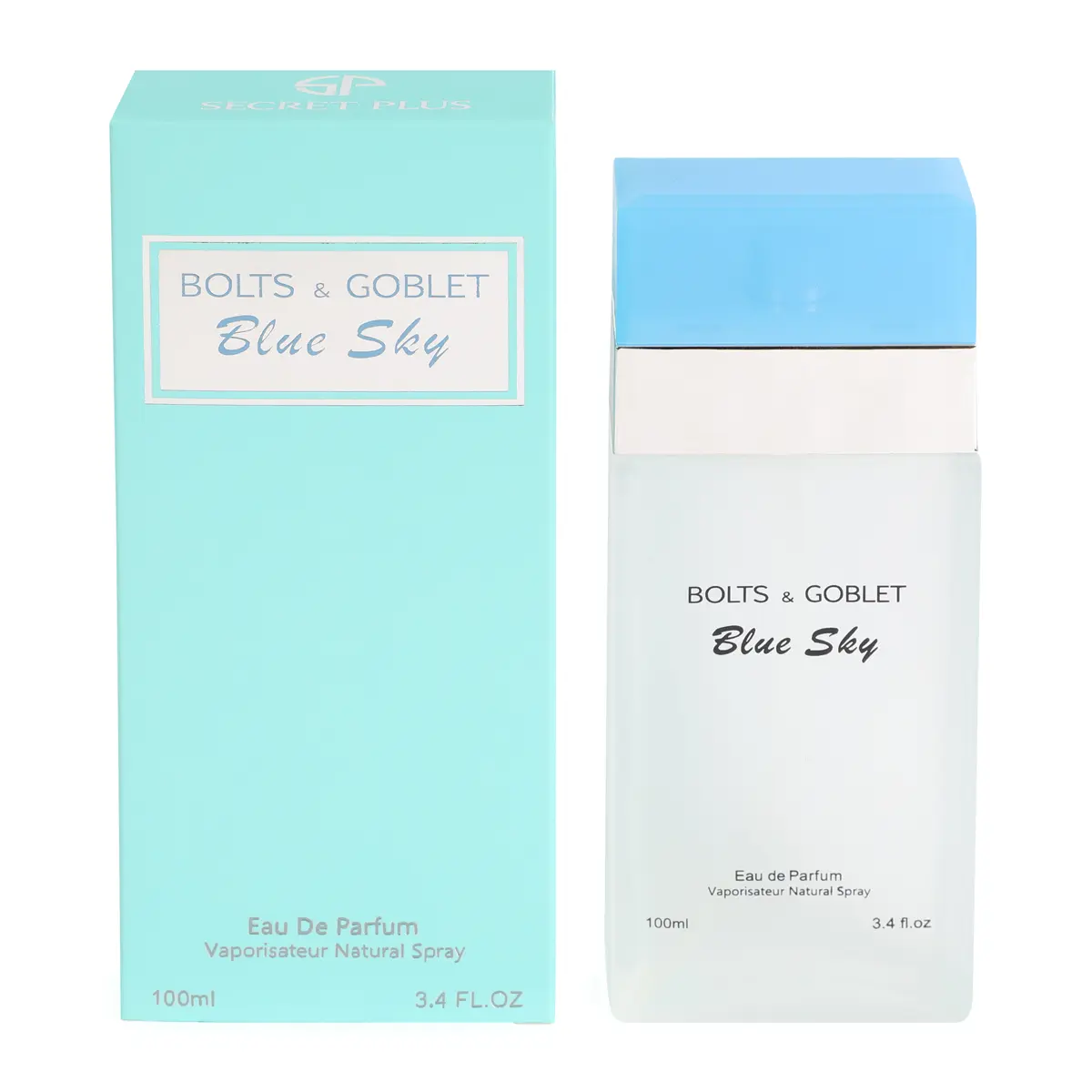 Bolts and Goblet Blue Sky Perfume for Women 100ml 3.4 fl.oz. Eau de Parfume
