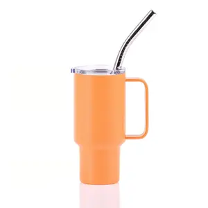 Nectarine 2oz Mini Tumbler with Handle – Cute, Compact & Sippable!