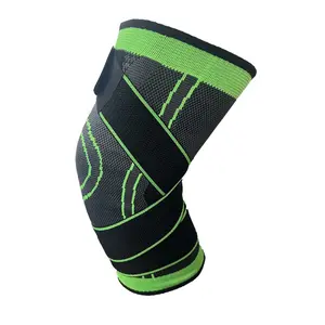 Bandage knee pads outdoor men's and women's sports knitted cycling bandages pressurized protective gear