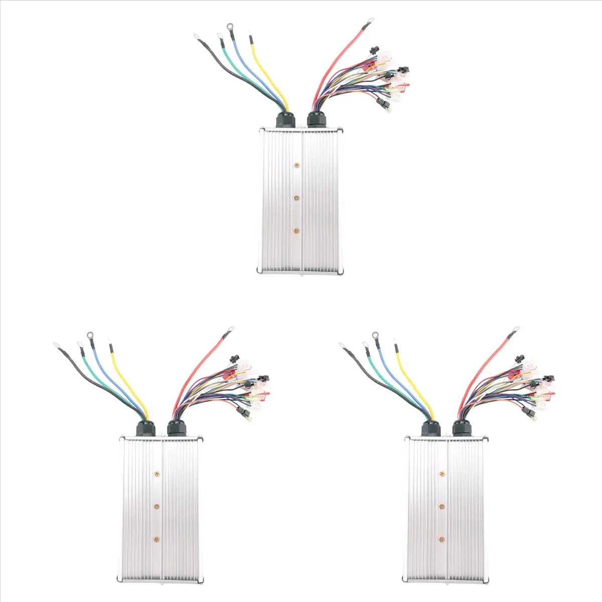 3X Intelligent Brushless Controller 48V 60V 72V 84V 3000W E-Bike Brushless Motor Controller for Electric Bicycle Scooter