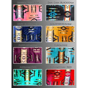 Native American-Inspired Super Soft Tribal Blanket (KING Size) – Reversible, 2-Ply Double-Sided
