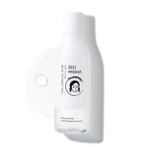 MIDHA RICE PURE TONER, 6.76fl.oz/200ml, Hydrating, Soothing, Fast-Absorbing Daily Toner – Lightweight, Vegan, Alcohol-Free, for Sensitive & Dry Skin