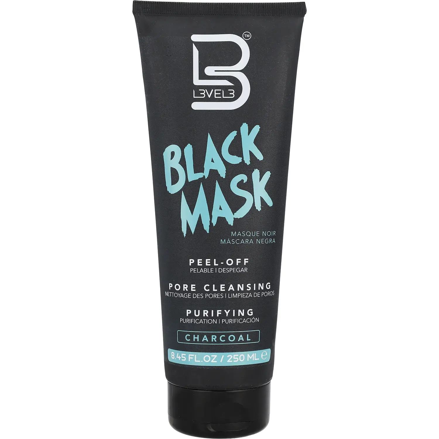 L3vel3 By L3vel3 Black Facial Mask For Unisex L3vel3 By L3vel3 Black Facial Mask For Unisex