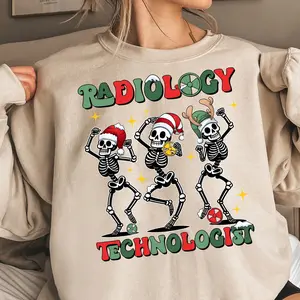 Radiology Technologist Christmas Shirt Rad Tech Christmas Shirt Mri Tech Shirt Radiation Oncology T-shirt Xray Tech Christmas Tee Cardiology Christmas