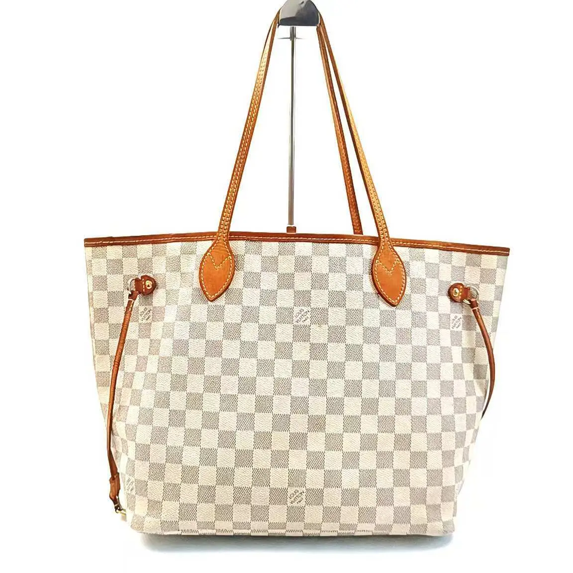 Pre-owned Louis Vuitton damier Shoulder Bags LV Neverfull Shoulder Bag Versatile Everyday Commuter Purse for Essentials Z 1553