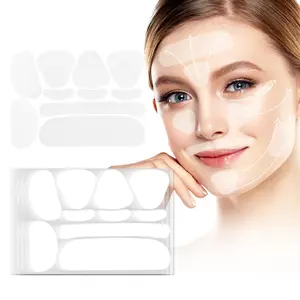 Facial Smile Lines Sticker, 50/100 Patches Facial Skin Care Patches, Multi-purpose Face Sticker, Forehead Care Sticker, Suitable for Daily Skin Care