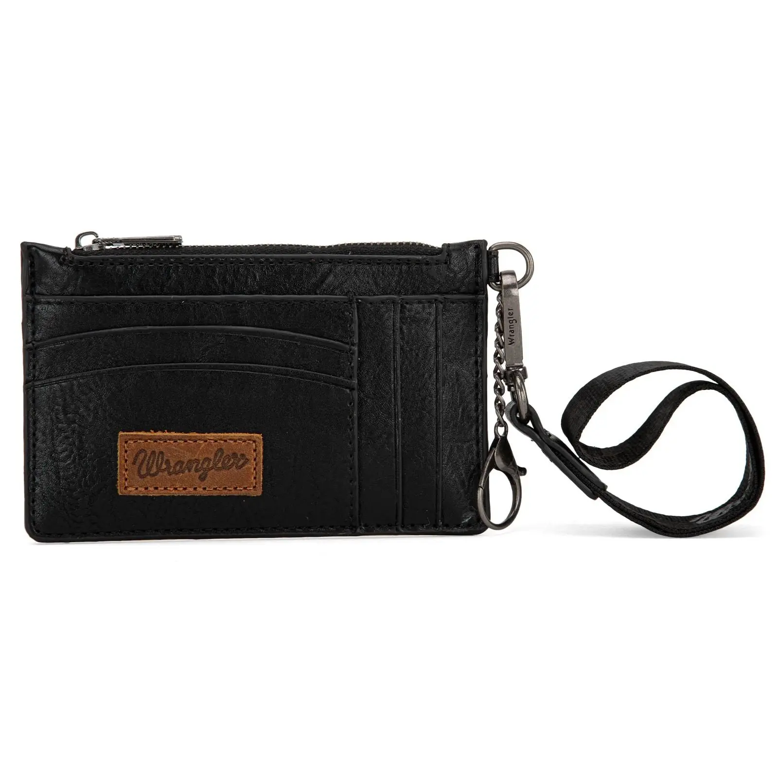 Wrangler Solid Color Key Chain Wristlet Card Wallet Wrangler Solid Color Key Chain Wristlet Card Wallet
