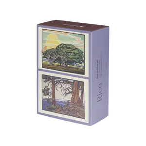 120-Piece William S. Rice Puzzle - Double-Sided Mini Set of 4 - Matte Finish, Snug Fit - Screen-Free Gift