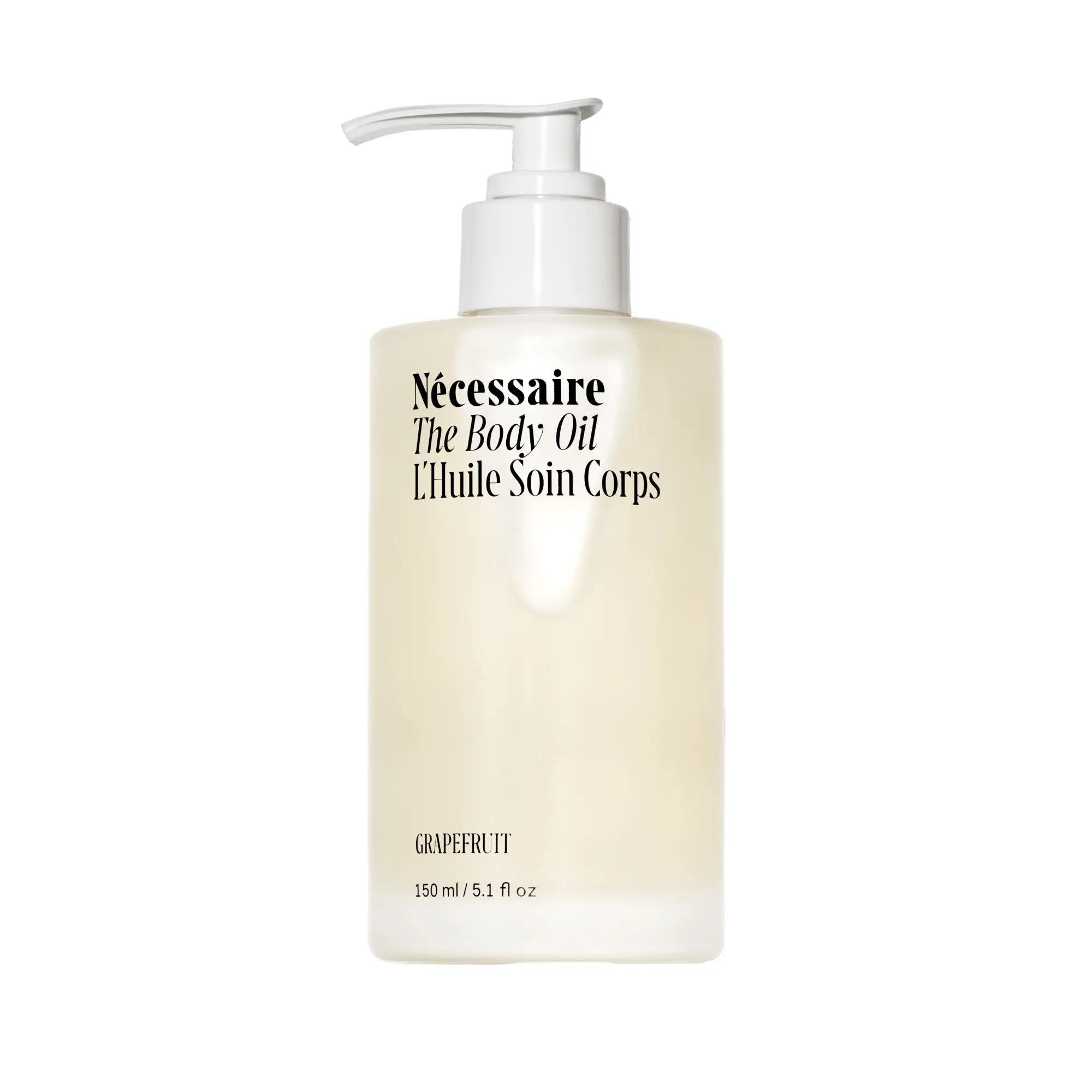 Nécessaire The Body Oil | Fast-Absorbing Multi-Oil Body Treatment | Deep Hydration with Marula, Rosehip + Cacay Oils | Soft, Nourished & Glowing Skin | Vegan + Non-Comedogenic | 150ml