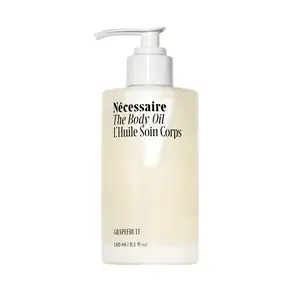 Nécessaire The Body Oil | Fast-Absorbing Multi-Oil Body Treatment | Deep Hydration with Marula, Rosehip + Cacay Oils | Soft, Nourished & Glowing Skin | Vegan + Non-Comedogenic | 150ml