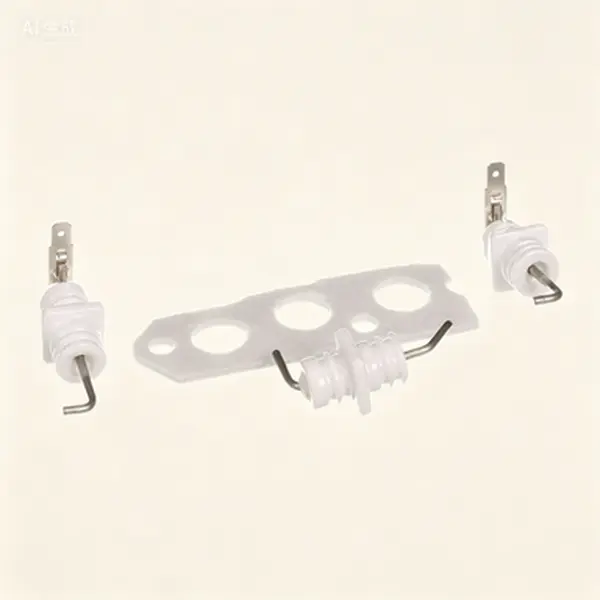 Flame Sensor Replacement Kit for Rinnai Heaters - Electrode Ignition Component - Compatible with Multiple Models - Durable Stainless Steel - Easy Installation - Reliable Flame Detection