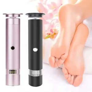 2-In-1 Rechargeable Electric Callus Remover & Pedicure Tool Kit, Professional Foot Care USB Portable Design for Dead Skin Removal