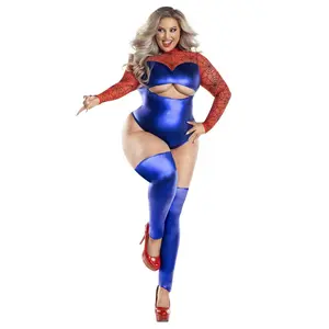 Plus Size Spiderweb Hero Costume