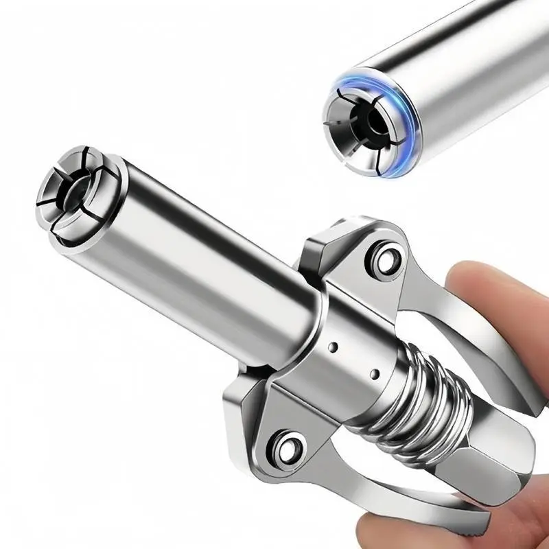 12,000 PSI High Pressure Grease Nozzle Fittings,Compatible With All 1/8" NPT Grease Guns,Grease Joint Fittings,Grease Gun Coupler,For greasing all machinery and equipment filling, Car Repair Tools, Automotive Maintenance Tools, Mechanic Work Tools